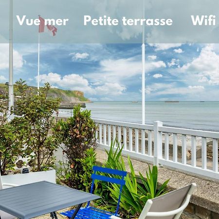 Appartement En Front De Mer Avec Terrasse Et Vue Mer Arromanches-les-Bains Buitenkant foto